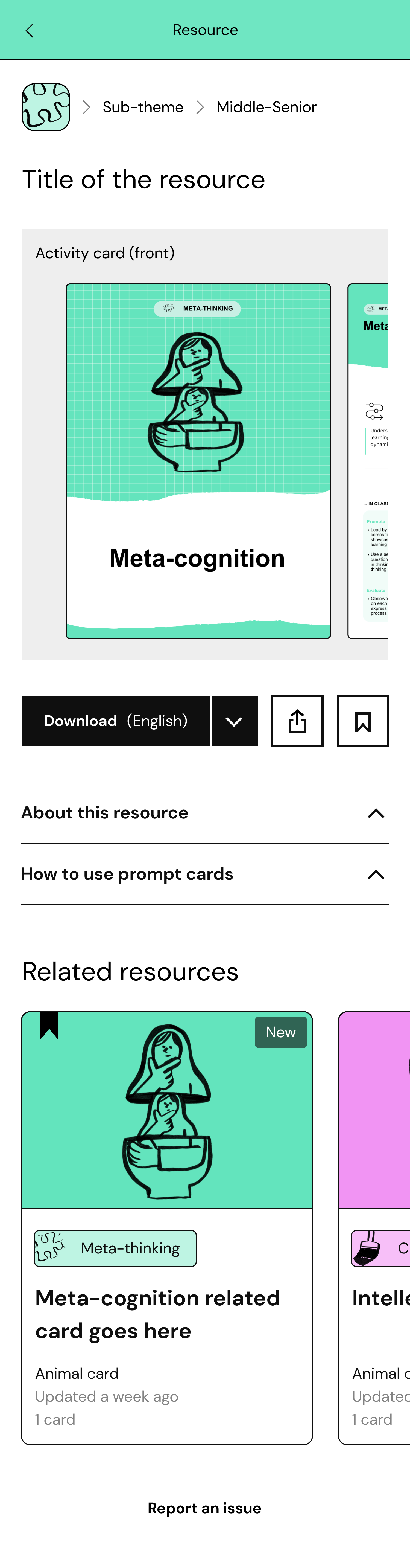 Educational Resources Library
