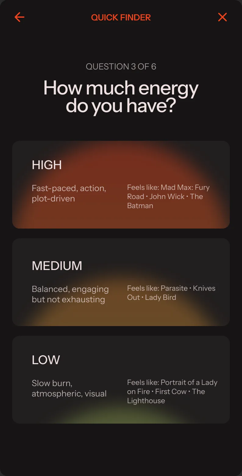 Energy meter mobile interface